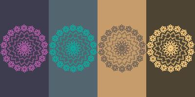 Luxury pattern on  background. Vector mandala template. design elements. Traditional Turkish, Indian motifs. Great for fabric and textile, wallpaper, packaging or any desired idea, and colorful design