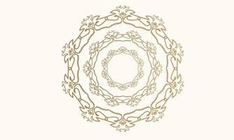 Luxury pattern on  background. Vector mandala template. design elements. Traditional Turkish, Indian motifs. Great for fabric and textile, wallpaper, packaging or any desired idea, and colorful design