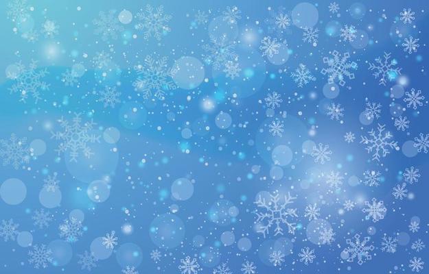Winter Snow Background