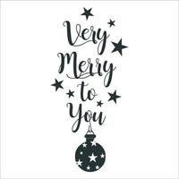 Merry Christmas wonderful and charming illustration 02 vector