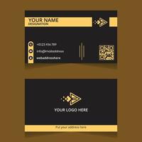 Professional Business card design vector