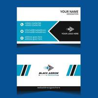 Professional Business card design vector