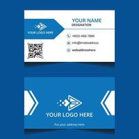 Professional Business card design vector