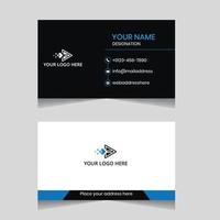 Professional Business card design vector