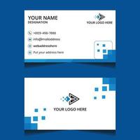 Professional Business card design vector