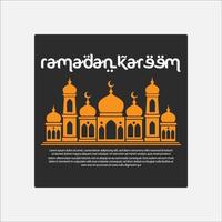 ramadán logo vector
