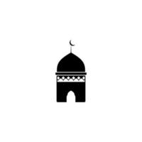 mezquita ramadan logo vector