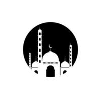 mosque ramadan logo vector