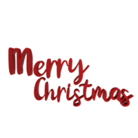 merry Christmas png for celebration concept