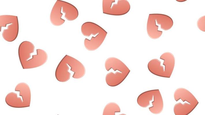 shattered heart clipart free