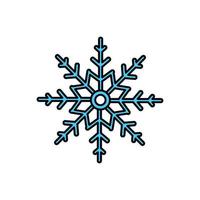 Silver glitter snowflake on transparent background. Shining Christmas snowflake with sparkles and stars. Winter holiday vector