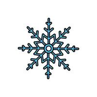 Silver glitter snowflake on transparent background. Shining Christmas snowflake with sparkles and stars. Winter holiday vector