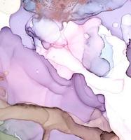 Alcohol Ink Texture. Oil Liquid Abstract Wall. photo