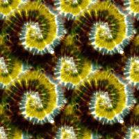 Dark Psychedelic Kaleidoscope. Seamless. Dye photo