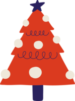 rosso Natale albero png