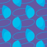 Medical mask pattern, illustration, vector on white background