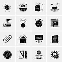 16 Universal Business Icons Vector Creative Icon Illustration to use in web and Mobile Related proje