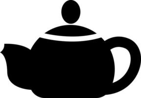 Small teapot, illustration, vector on a white background