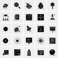 25 Universal Business Icons Vector Creative Icon Illustration to use in web and Mobile Related proj