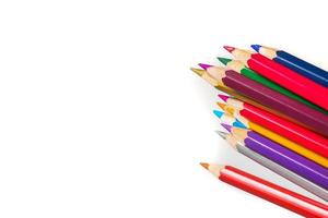 lápices de colores para que los estudiantes usen en la escuela o profesionalmente foto