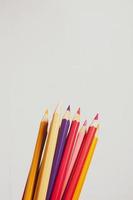 colored pencils for students to use in school or professional photo