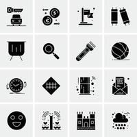 16 Business Universal Icons Vector Creative Icon Illustration to use in web and Mobile Related proje