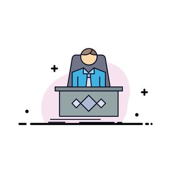 Graph Line Up Down  turquoise highlight circle point Vector icon