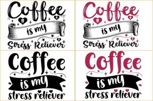 coffee motivation quotes typography or coffee typography t shirt vector