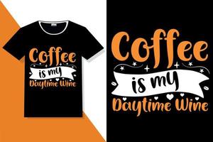 coffee motivation quotes typography or coffee typography t shirt vector