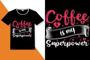 coffee motivation quotes typography or coffee typography t shirt vector