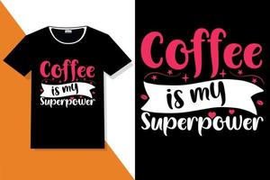 coffee motivation quotes typography or coffee typography t shirt vector