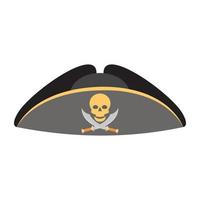 Trendy Pirate Hat vector