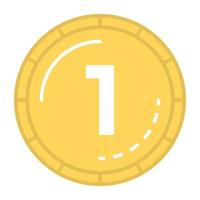 Trendy Coin Game vector