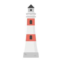 Trendy Lighthouse Concepts vector