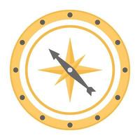 Trendy Compass Rose vector