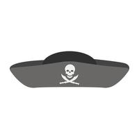 Trendy Pirate Hat vector