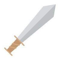 Trendy Sword Concepts vector