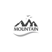 vector logo de montañas