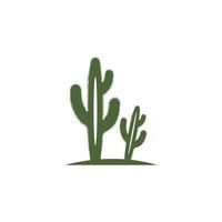 vector de logotipo de cactus