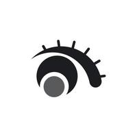 logotipo de ilustración de ojo vector