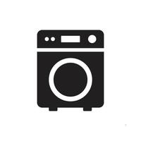 washing machine logo vector