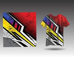 Tshirt sport grunge background for extreme jersey team  racing  cycling football gaming  backdrop wallpaper vector