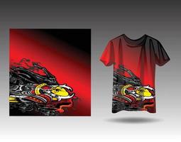 Tshirt sport grunge background for extreme jersey team  racing  cycling football gaming  backdrop wallpaper vector