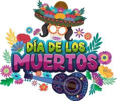 diseño de pancartas del día de los muertos vector