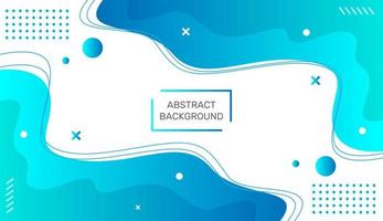 Abstract fluid and geometric background with dynamic colors vector