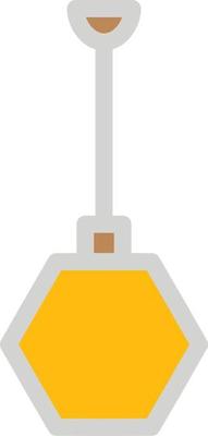 Ceiling light, illustration, on a white background.