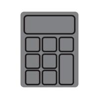 Calculator icon. Business, accounts sign vector illustration.