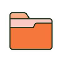 Folder icon vector design templates