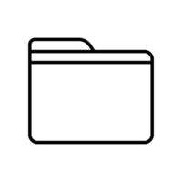 Folder icon vector design templates