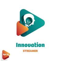 Innovation Streamer Logo vector